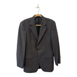 Brooks Brothers 346 Stretch Men’s 37R Gray Suit Jacket Sport Coat Blazer Modern